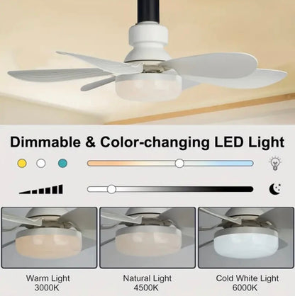 Ventilateur de plafond avec LED
